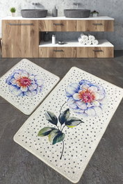 Mijölnir Juego de alfombras de baño Jade Multicolor